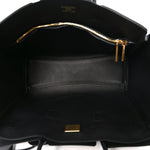 Smooth Calfskin Small Bel Air Carry All Bag Black