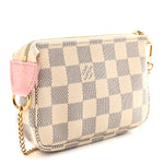 Damier Azur 2018 Christmas Animation Mini Pochette Accessories