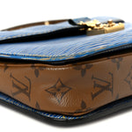 Epi Reverse Monogram Pochette Metis Denim Light
