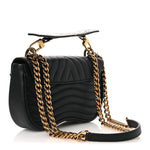 Calfskin New Wave Chain PM Black