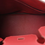 Veau Jonathan Birkin 30 Rouge Vif