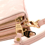 Empreinte Monogram Double Zip Pochette Rose