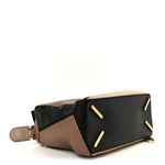 Calfskin Small Puzzle Bag Sand Hazelnut Ash