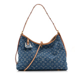 Monogram Denim CarryAll MM Blue