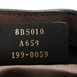 Vitello Liberty F is Fendi Bi-Color FF 1974 Embossed Mini Mon Tresor Bucket Bag Maya Black