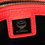 Grainy Lambskin Crystal Studded Small Stark Backpack Red
