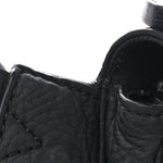 Taurillon Monogram S Lock Sling Bag Black