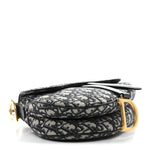Oblique Saddle Bag Blue