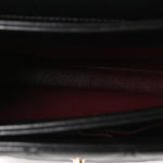 Lambskin Quilted Small Trendy CC Dual Handle Flap Bag Black