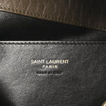 Grained Lambskin Large Cassandre Envelope Pouch Light Musk