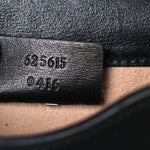 Boarded Plutone Calfskin Mini Horsebit 1955 Crossbody Bag Black