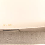 Azalea Calfskin Mini Crystal Horsebit 1955 Shoulder Bag Mystic White