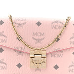 Visetos Medium Patricia Wallet On Chain Soft Pink