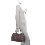 Guccissima Medium Princy Tote Dark Brown