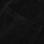 Topos Shaved Terry Shorts - Black