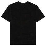 Topos Shaved Terry T-Shirt - Black