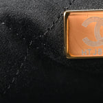 Shiny Calfskin Quilted Small Chanel 22 Black