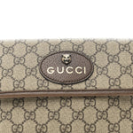 GG Supreme Monogram Neo Vintage Web Belt Bag Brown
