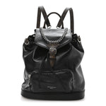 Lambskin Monogram Montsouris Vibe PM Black