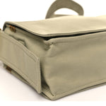 Canvas Trench Crossbody Bag Flax