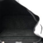 Calfskin Flower Lockme Mini Backpack Black Multicolor