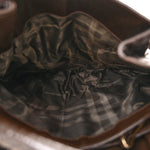 Nylon Quilted Bromley Hobo Brown