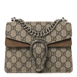GG Supreme Monogram Mini Dionysus Shoulder Bag Taupe