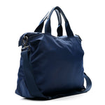Tessuto Nylon Saffiano Tote Cobalto