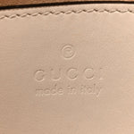 Calfskin Matelasse Mini GG Marmont Shoulder Bag White