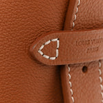 Grained Calfskin Low Key Hobo PM Cognac