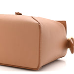 Grained Calfskin Small Puzzle Edge Bag Toffee