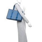 Goyardine Villette PM Tote Ocean Blue