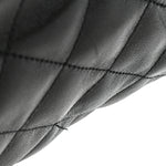 Lambskin Quilted Maxi Icare Shopping Tote Black