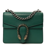 Calfskin Mini Dionysus Shoulder Bag Emerald