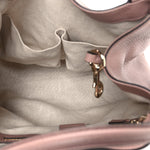 Pebbled Calfskin Small Soho Shoulder Bag Light Pink