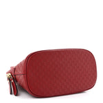 Soft Microguccissima Mini Dome Bag Rosso
