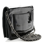 Patent CC Compact Wallet on Chain WOC Black