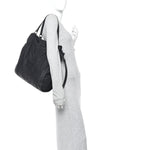 Nylon Buckleigh Packable Tote Black