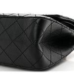 Aged Calfskin Quilted 2.55 Reissue 225 Flap Black