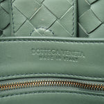 Nappa Intrecciato Medium Andiamo Shoulder Bag Aloe