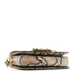 Snakeskin Horsebit 1955 Shoulder Bag Multicolor