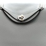 Taurillon Clemence Mini Lindy 20 Bleu Pale
