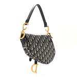 Oblique Saddle Bag Blue