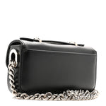 Senna Calfskin Petite GG Top Handle Shoulder Bag Black