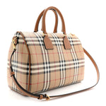 Horseferry Check Medium Bowling Bag Tan