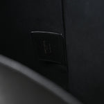 Calfskin Large Shopping Tote Black