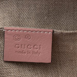 Soft Microguccissima Mini Bree Messenger Bag Soft Pink