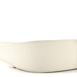 Smooth Calfskin Half Moon Shoulder Bag New Ivory