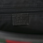 Techno Canvas Web Vertical Tote Black