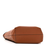 Grained Calfskin Triomphe Medium Cabas Anais Tan